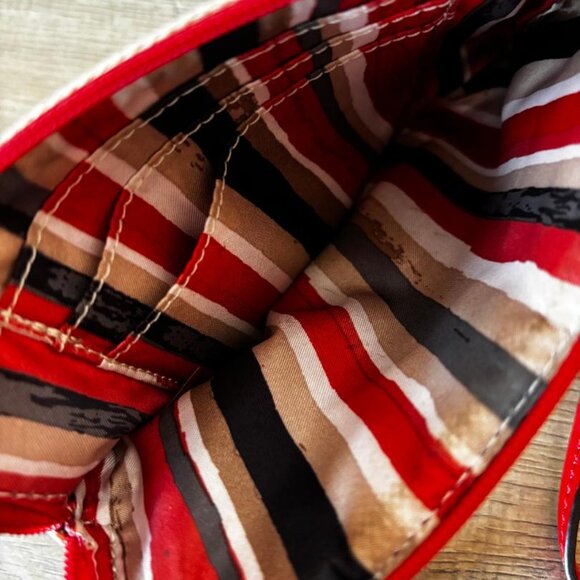 Coach Red Floral Wristlet - Picture 9 of 10